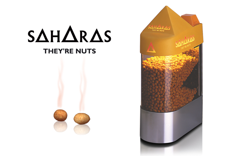 Saharas Snack Dispensing System Flexfoods Denmark Curve Design